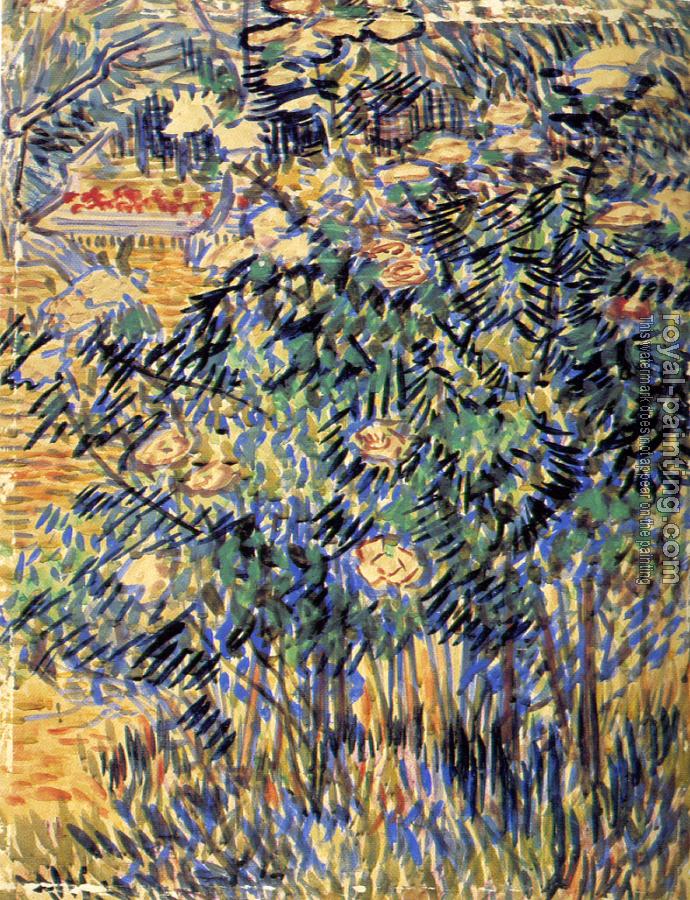 Vincent Van Gogh : Flowering Shrubs